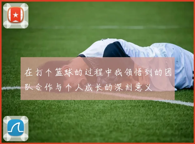 在打个篮球的过程中我领悟到的团队合作与个人成长的深刻意义